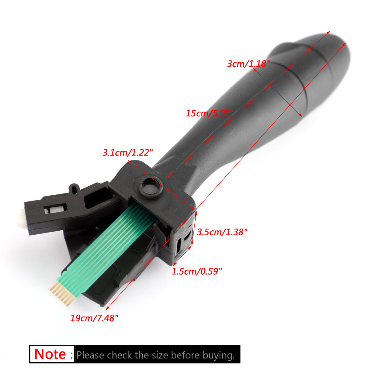 Peugeot 206 301 307 308 3008 405 407 408 RCZ 96595087XT Turn Signal Switch Blinker Lever