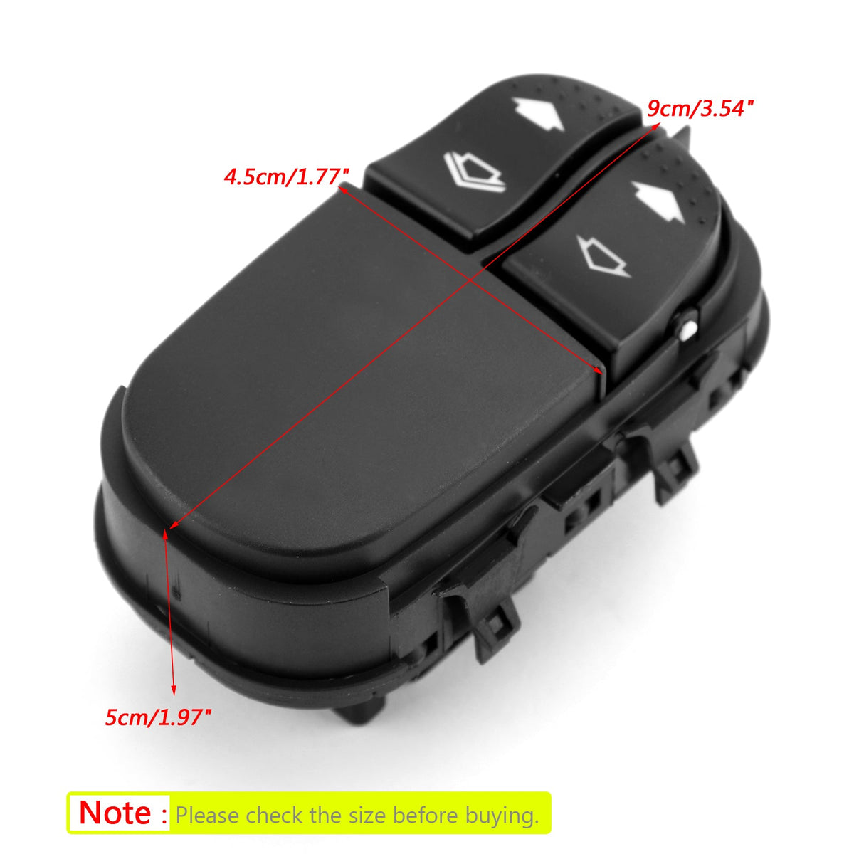 98-05 Ford Focus MK1 Generic YS4T-14529AA Master DRIVER SIDE Window Switch 6 PIN