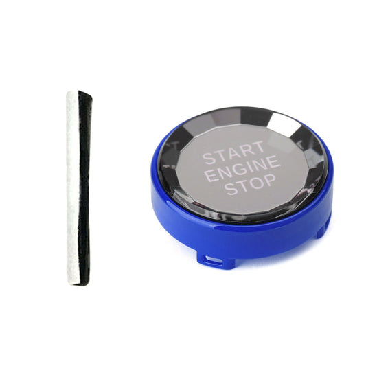 1975-2016 BMW Serie 1-8 E81 E82 E87 E88 E21 E30 E36 E46 E90 E91 E92 E93 E28 E34 E39 E60 E61 E24 E63 E64 E23 E32 E38 E65 E66 E31 E85 E86 E89 Botón de arranque y parada del motor Cristal