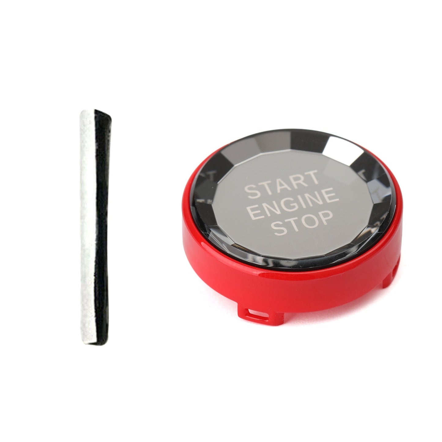 1975-2016 BMW Série 1-8 E81 E82 E87 E88 E21 E30 E36 E46 E90 E91 E92 E93 E28 E34 E39 E60 E61 E24 E63 E64 E23 E32 E38 E65 E66 E31 E85 E86 E89 Bouton de démarrage et d'arrêt du moteur en cristal