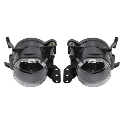 2004-2007 BMW E60 5-Series Pair Front Bumper Fog Light Lamp Bulb Housing