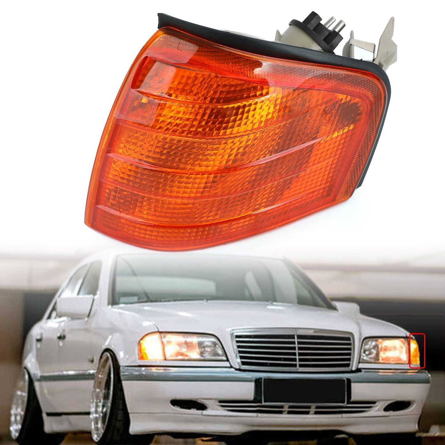 Feux de virage gauche/droit pour Benz Classe C W202 1994-2000