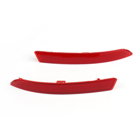 Paire de réflecteurs de pare-chocs arrière et de feux antibrouillard pour BMW Série 5 F10 F18 2014-2015 63147240997 63147240998