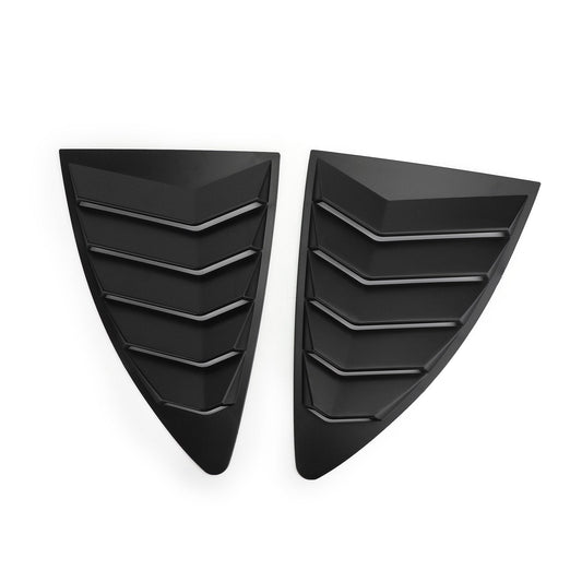Side Window Louver MatteBlack For 13-18 Scion FRS Subaru BRZ Toyota 86 GT86 AE86