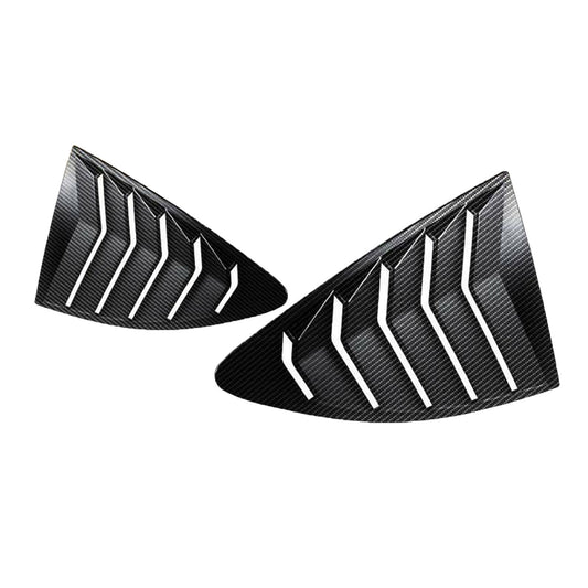 Side Window Louver Carbon For 2013-2018 Scion FRS Subaru BRZ Toyota 86 GT86 AE86