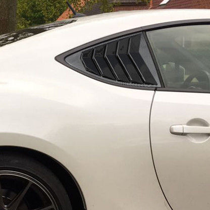 Side Window Louver Carbon For 2013-2018 Scion FRS BRZ Toyota 86 GT86 AE86