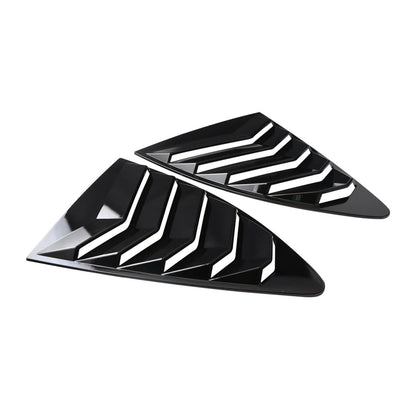 Side Window Louver GlossBlack For 2013-2018 Scion FRS BRZ Toyota 86 G