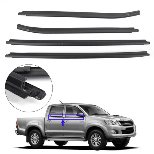 05-15 Toyota Hilux SR5/VIGO/MK6 PICKUP Weatherstrip 4 Door Rubber Seal KUN26 KUN36 GGN25 TGN16 TGN36