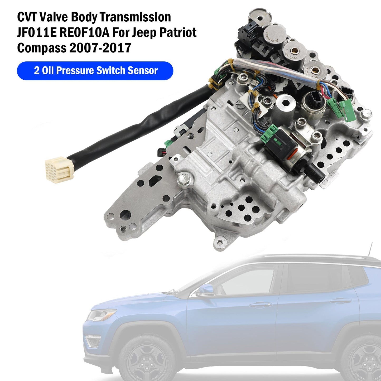 CVT Valve Body Transmission JF011E RE0F10A F1CJA 33470 Fit 2007-2017 Jeep Compass/Patriot