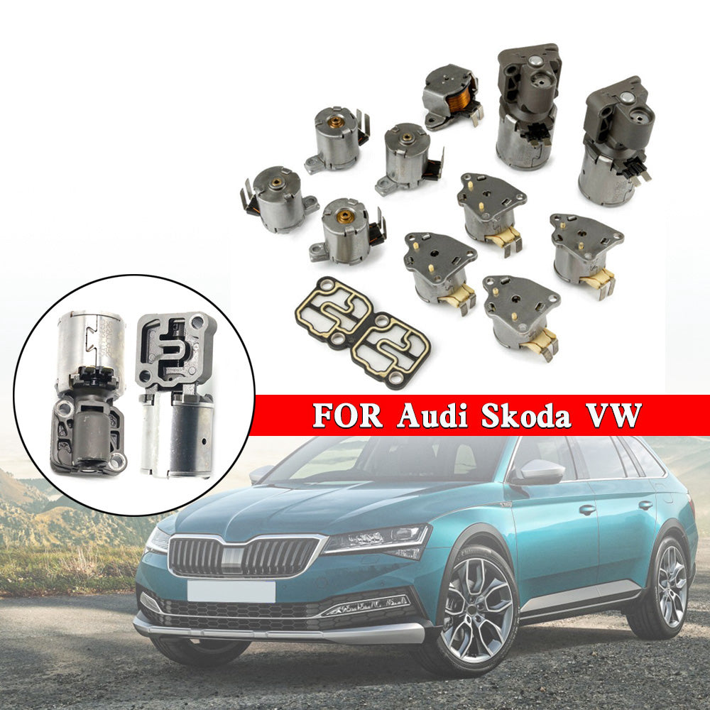 02E927770AL 02E325025AJ Nouveau kit de solénoïdes de transmission automatique 02E 6 vitesses DQ250 DSG pour Audi Skoda VW Generic