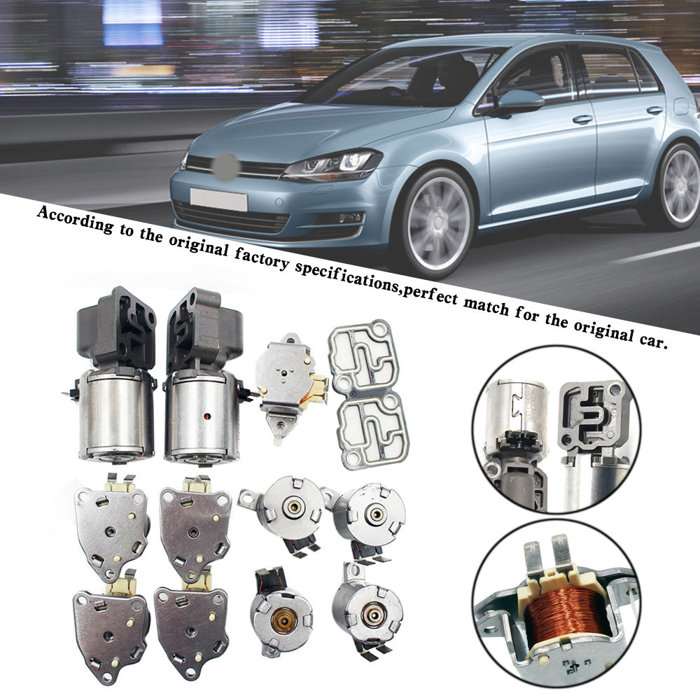 02E927770AL 02E325025AJ Nouveau kit de solénoïdes de transmission automatique 02E 6 vitesses DQ250 DSG pour Audi Skoda VW Generic