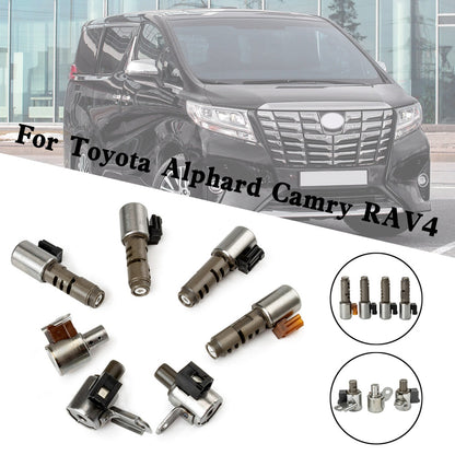 2005-2016 TOYOTA RAV4 5 SP F/4WD 3.5L Transmission Solenoids Valve Kit U150 U151 U250 U151E U250E K14879E K57958P Generic