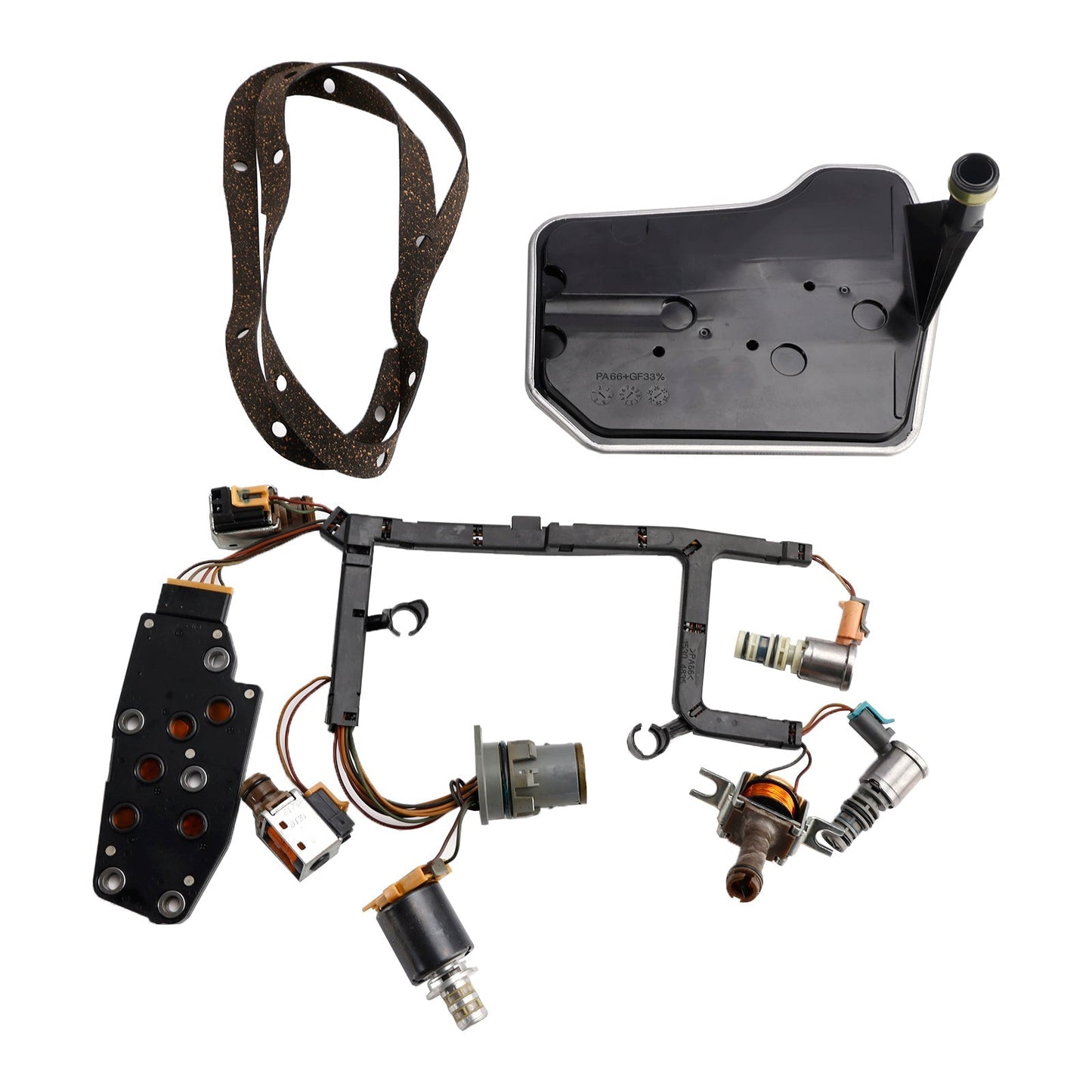 Kit de solénoïdes de transmission 9 pièces pour restauration rapide 1500-2500 TCC 3-2 PWM 4L60E 4L65E 1996-2002