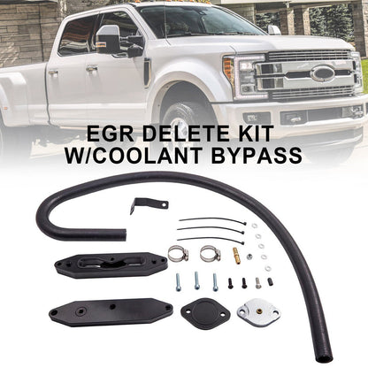 2011-2023 Ford 6.7L Powerstroke Diesel EGR Delete Kit w/Coolant Bypass
