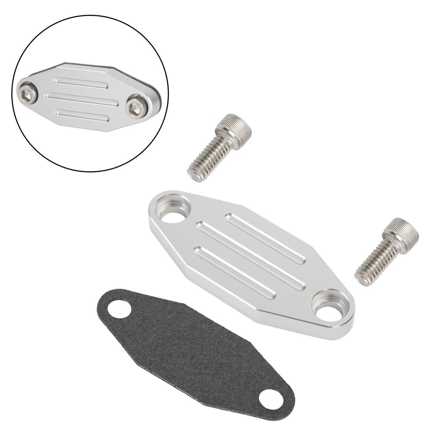 F150 F250 F350 Ford Super Duty Ranger Bronco EGR Delete Block Off Plate Kit