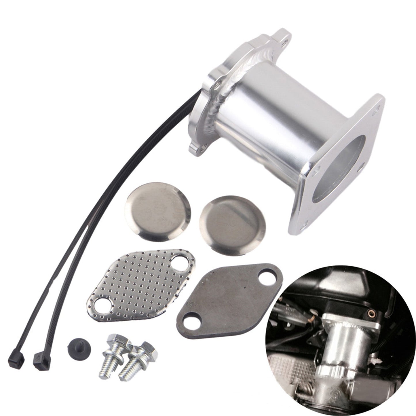 BMW 2003-2006 X3 E83 2.0d/X3 3.0 M47N2 M57N2 Engine Diesel EGR Delete Blanking Blank Kit
