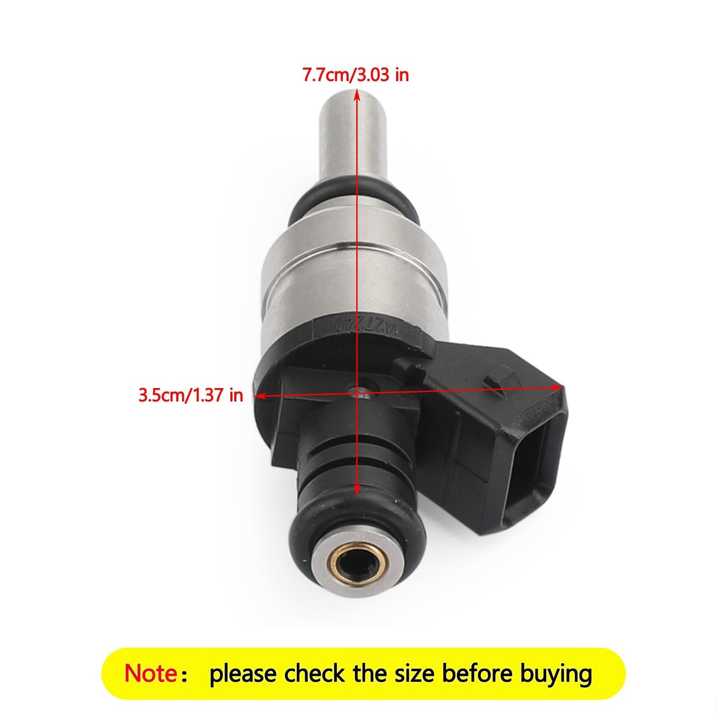 852-12172 1PCS Fuel Injectors Fits BMW X3 Z4 528i 323i 328Ci 323Ci 525i 325xi 320i 1427240 FJ491