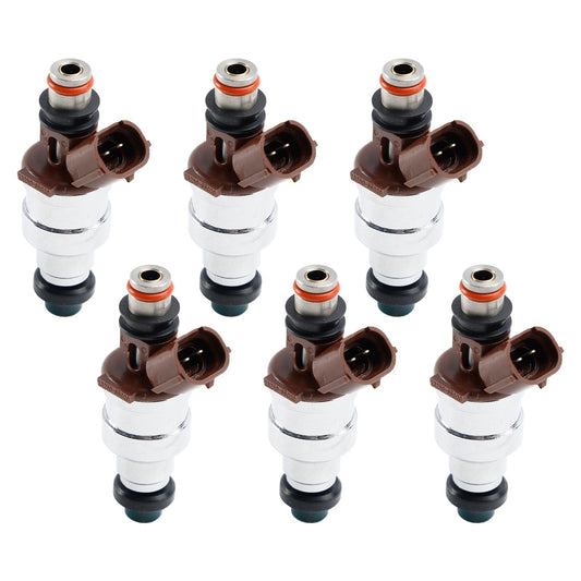 6PCS Fuel Injectors fit Toyota 4Runner Pickup 89-95 3VZE 3.0L V6 23209-65020 195500-5400