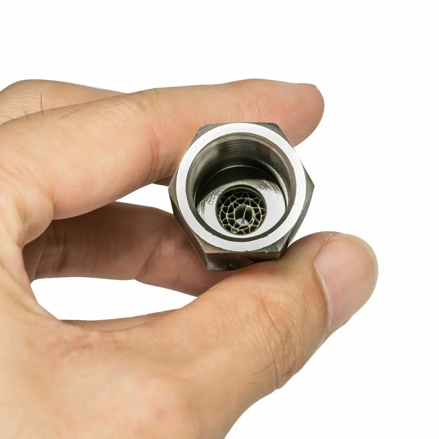 60MM CEL Check Engine Light Adapter CEL Eliminator Mini Catalytic Converter O2 Sensor