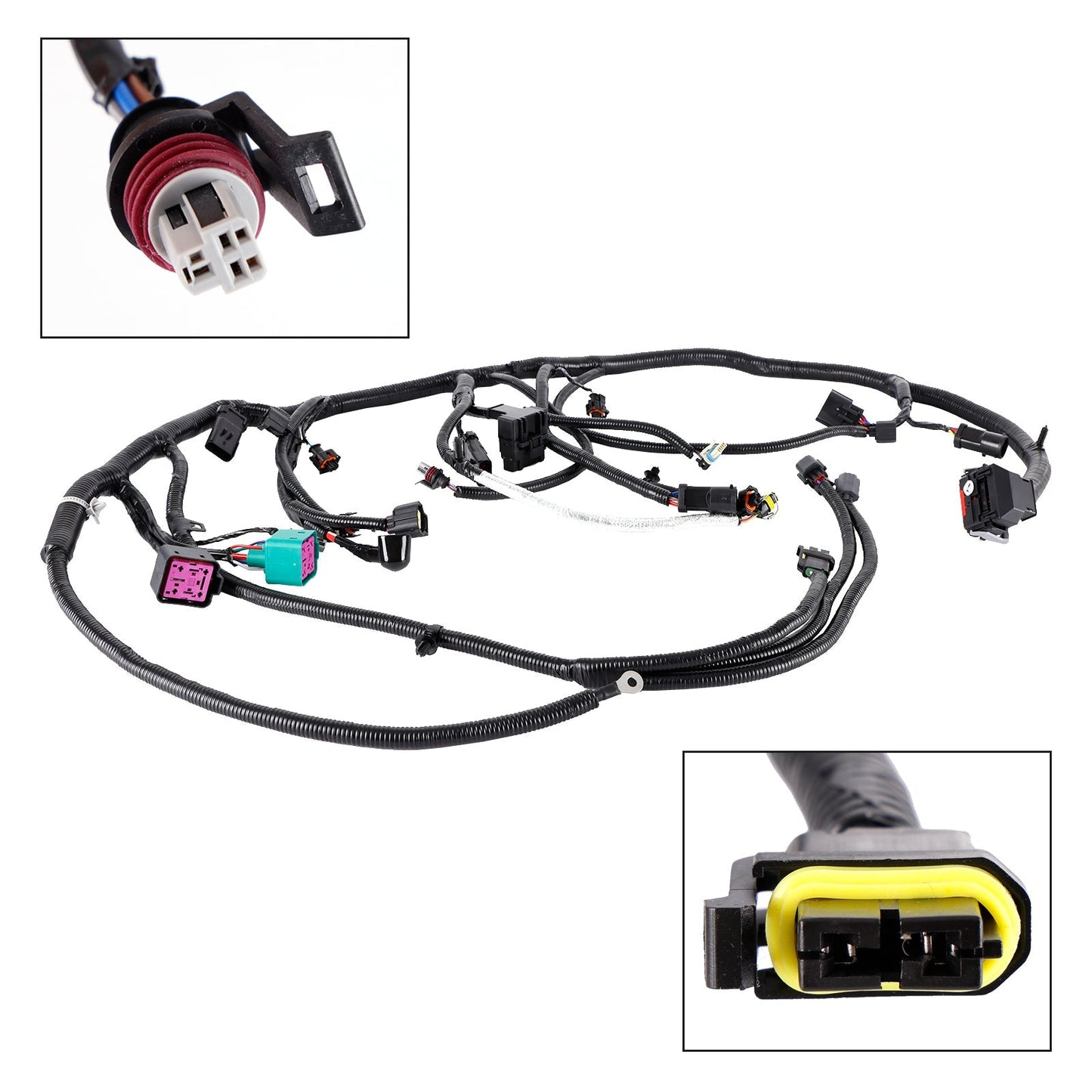 2005-2007 For Ford Super Duty 6.0L Diesel Engine 5C3Z-12B637-BA Engine Wiring Harness