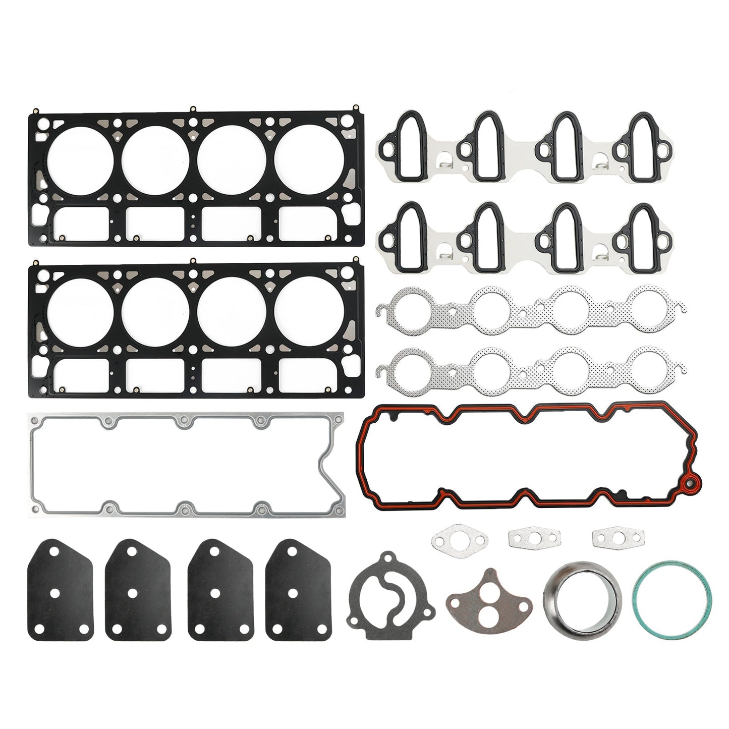 2005-2006 GMC Sierra 1500 5.3L 5328CC 325CID V8 ELECTRIC/GAS OHV 16 Valve AFM Lifter Replacement Kit Head Gasket Set Head Bolts Lifters Guides