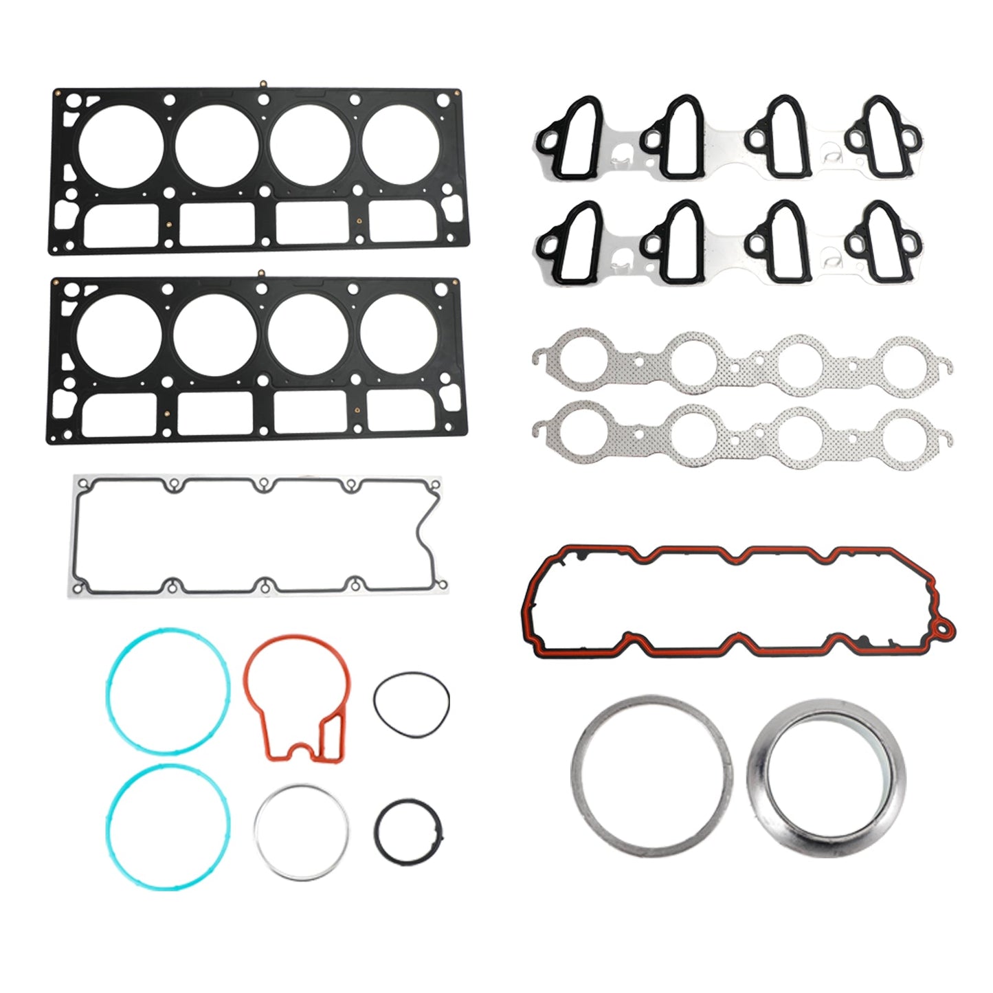 2007 Silverado 1500 Classic 5.3L 5328CC 325CID V8 OHV 16 Valve AFM Lifter Replacement Kit Head Gasket Set Head Bolts Lifters Guides