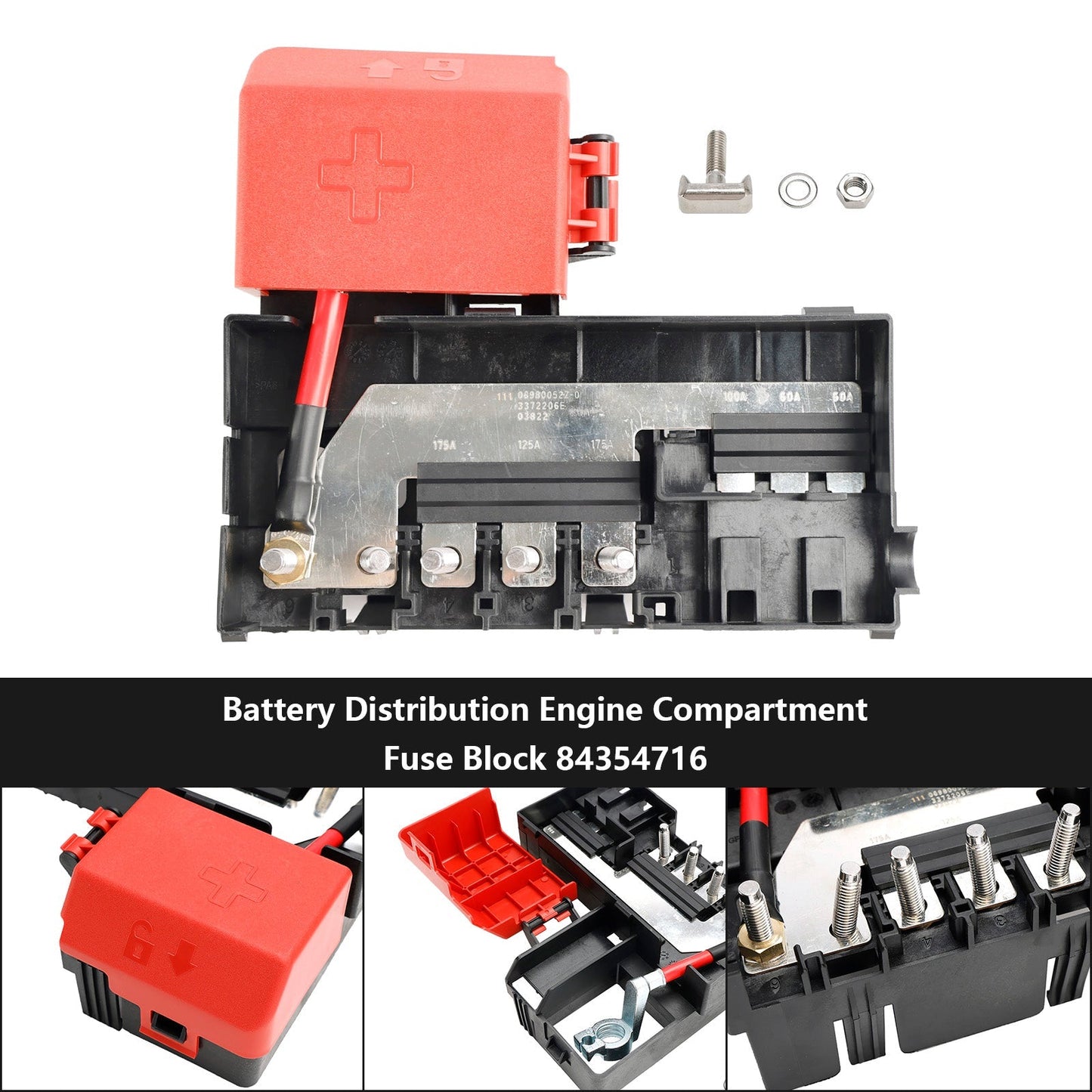 2015-2016 GMC Sierra 2500 Battery Distribution Engine Compartment Fuse Block 84354716