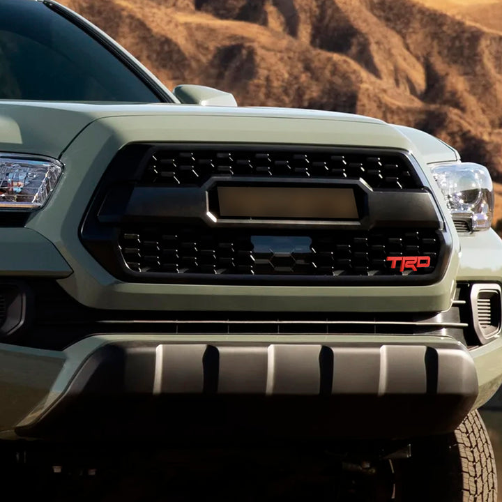 Tacoma Tundra 4Runner Rav4 Highlander TRD Grille Badge Emblem Sticker
