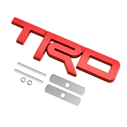 TRD Grille Badge Emblem Sticker for Tacoma Tundra 4Runner Rav4 Highlander