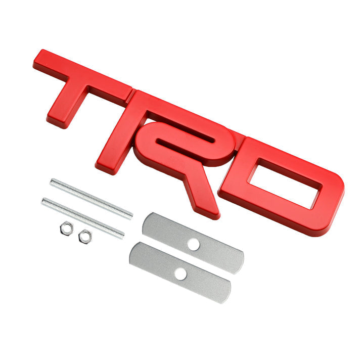 Tacoma Tundra 4Runner Rav4 Highlander TRD Grille Badge Emblem Sticker