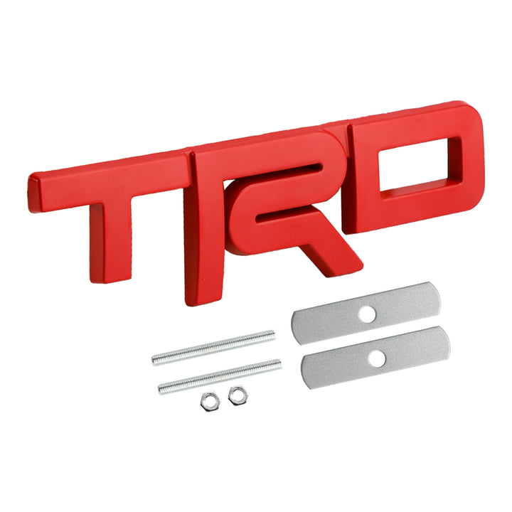 Tacoma Tundra 4Runner Rav4 Highlander TRD Grille Badge Emblem Sticker