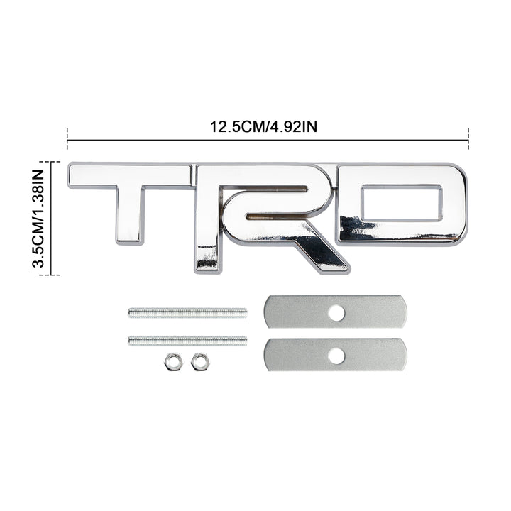 Tacoma Tundra 4Runner Rav4 Highlander TRD Grille Badge Emblem Sticker