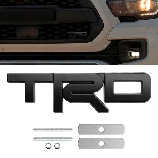 Tacoma Tundra 4Runner Rav4 Highlander TRD Grille Badge Emblem Sticker