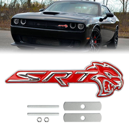 SRT Hellcat Charger Challenger Front Grille Emblem Badge Sticker