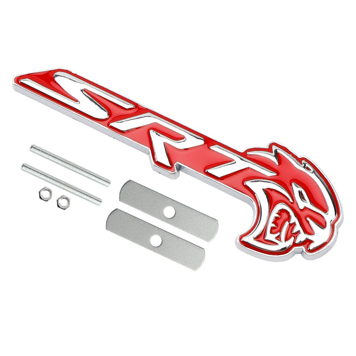 SRT Hellcat Charger Challenger Front Grille Emblem Badge Sticker