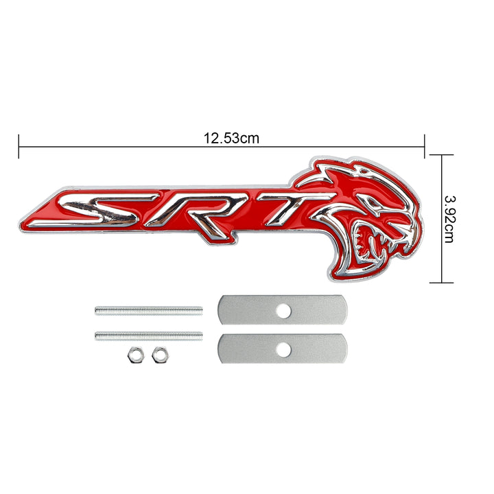 SRT Hellcat Charger Challenger Front Grille Emblem Badge Sticker