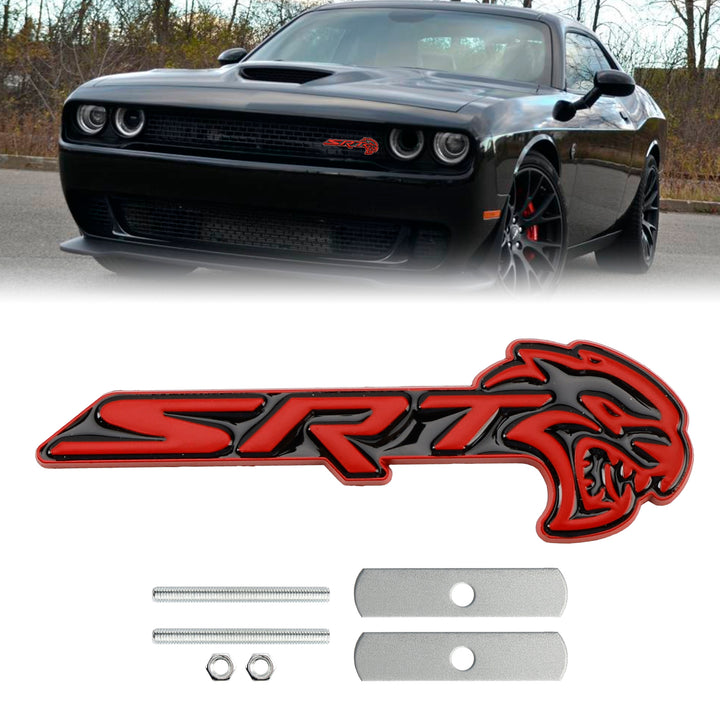 SRT Hellcat Charger Challenger Front Grille Emblem Badge Sticker