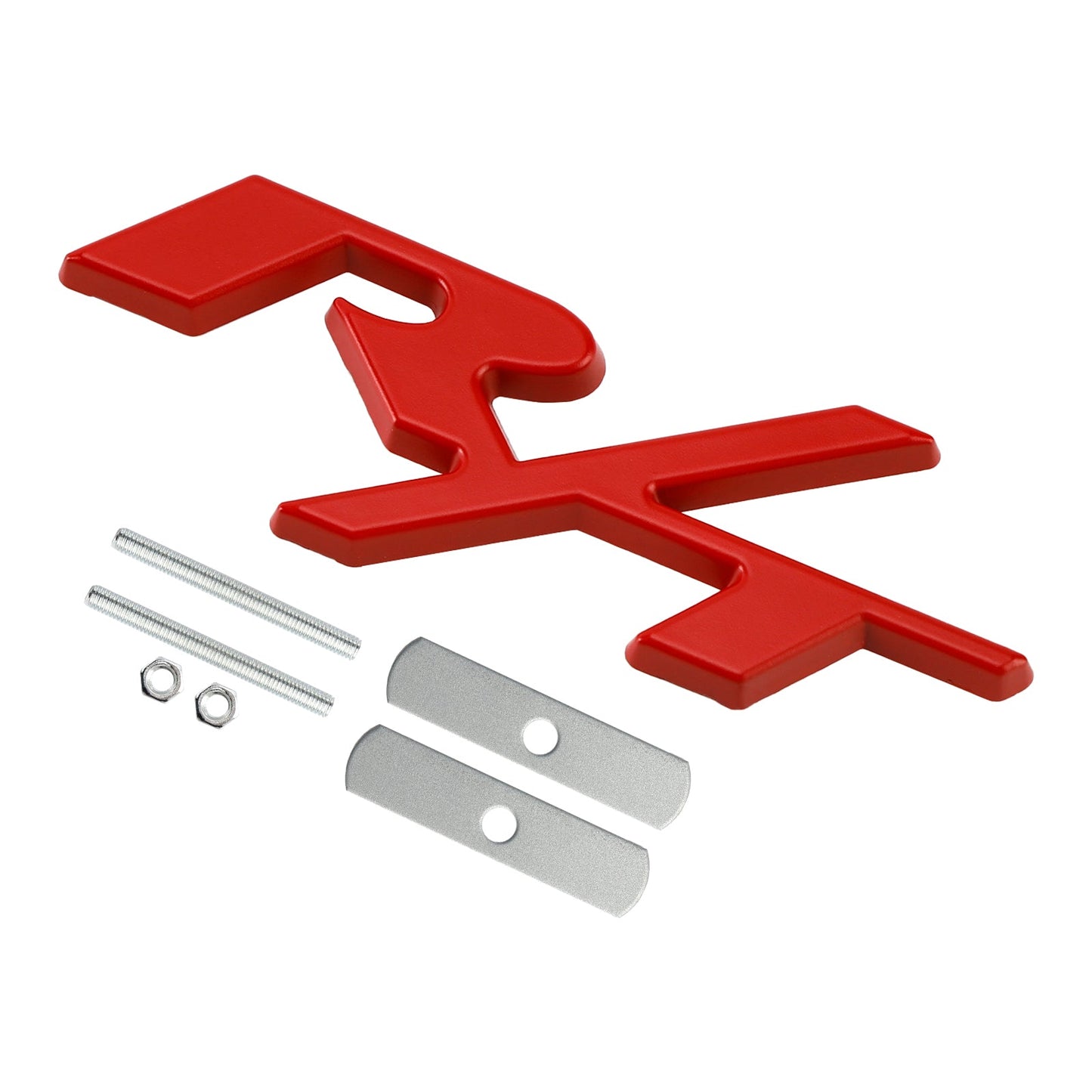 R/T Badge Front Bumper Grille Emblem for Dodge Charger Challenger Red / Chrome / Black / Red Black Badge