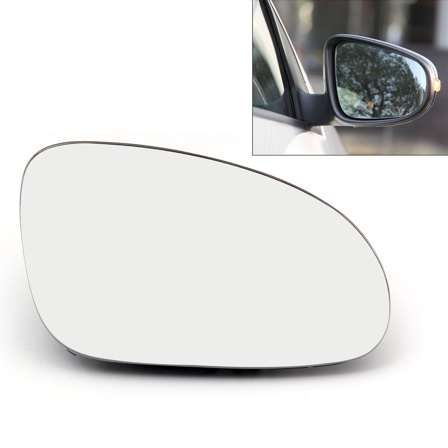2005-2009 Volkswagen Passat B6 Door Mirror Left Right Glass Heated W/Holder