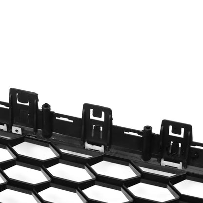 2015-2018 Audi A6 / A6 Sline / S6 C7 To RS6 Quattro Style Black Grill Honeycomb Mesh Front Bumper Grill Replacement
