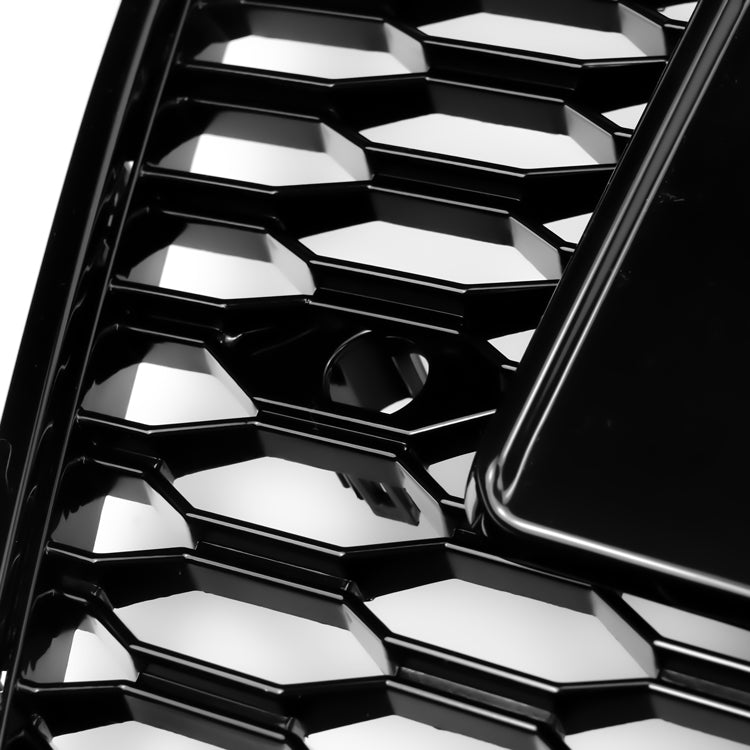2010-2015 Audi A7 S7 Grill Replacement RS7 Style Honeycomb Sport Mesh Hex Black Grille