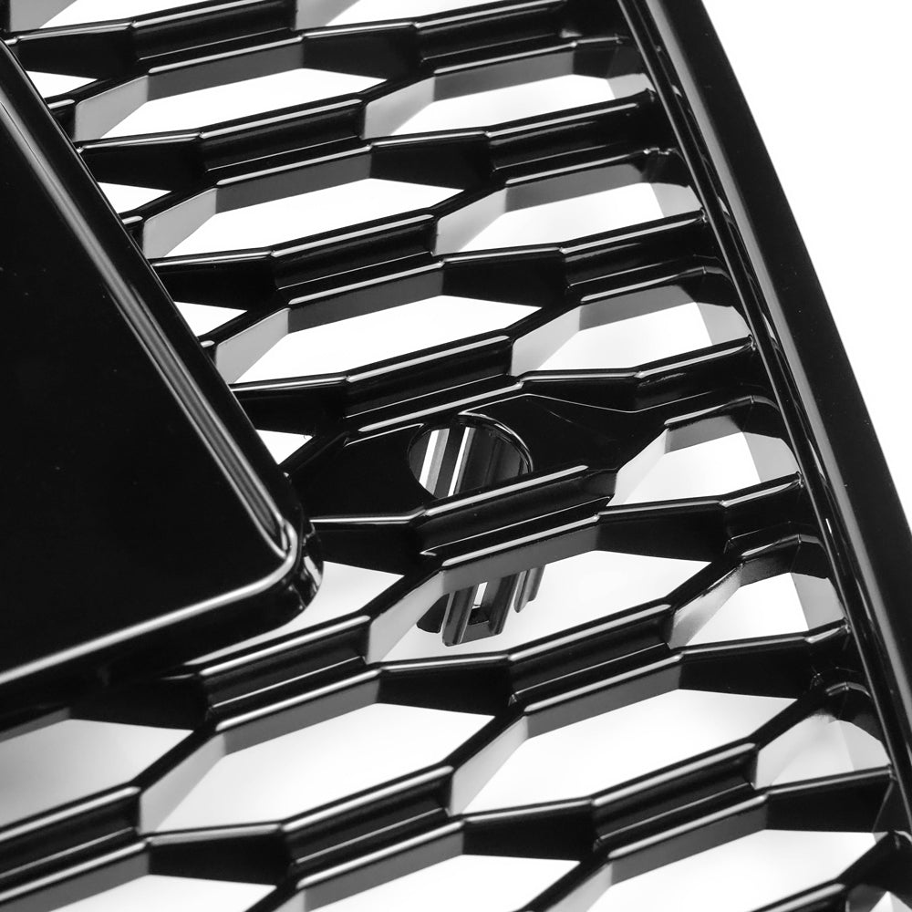 2012-2015 Audi A6 C7 / S6 pre-facelift RS6 Style Honeycomb Front Bumper Grille Blcak Grill