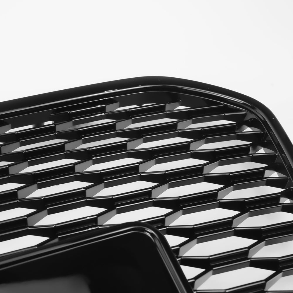 2012-2015 Audi A6 C7 / S6 pre-facelift RS6 Style Honeycomb Front Bumper Grille Blcak Grill