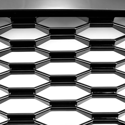 2012-2015 Audi A6 C7 / S6 pre-facelift RS6 Style Honeycomb Front Bumper Grille Blcak Grill