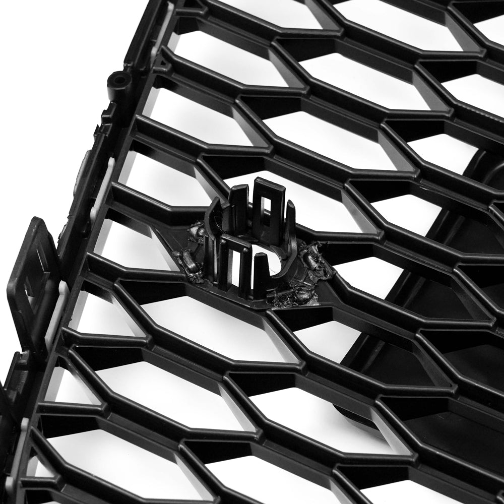2012-2015 Audi A6 C7 / S6 pre-facelift RS6 Style Honeycomb Front Bumper Grille Blcak Grill