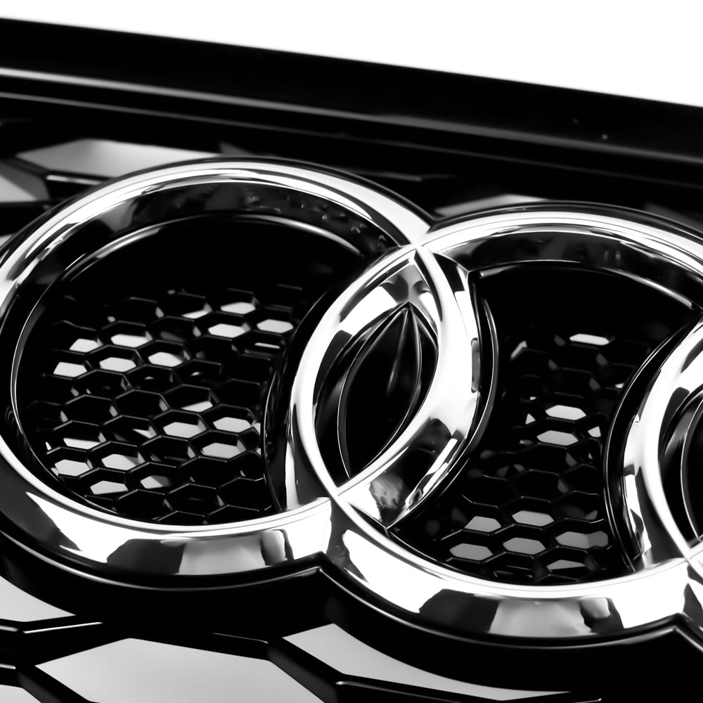 2012-2015 Audi A6 C7 / S6 pre-facelift RS6 Style Honeycomb Front Bumper Grille Blcak Grill