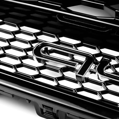 2012-2015 Audi A6/A6 Sline/S6 C7 Honeycomb Grille Front Bumper Black Grill Replacement