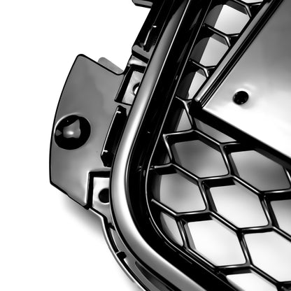 2008-2013 Audi A3 S3 8P Honeycomb Front Bumper Grill RS3 Style Gloss Black Grille
