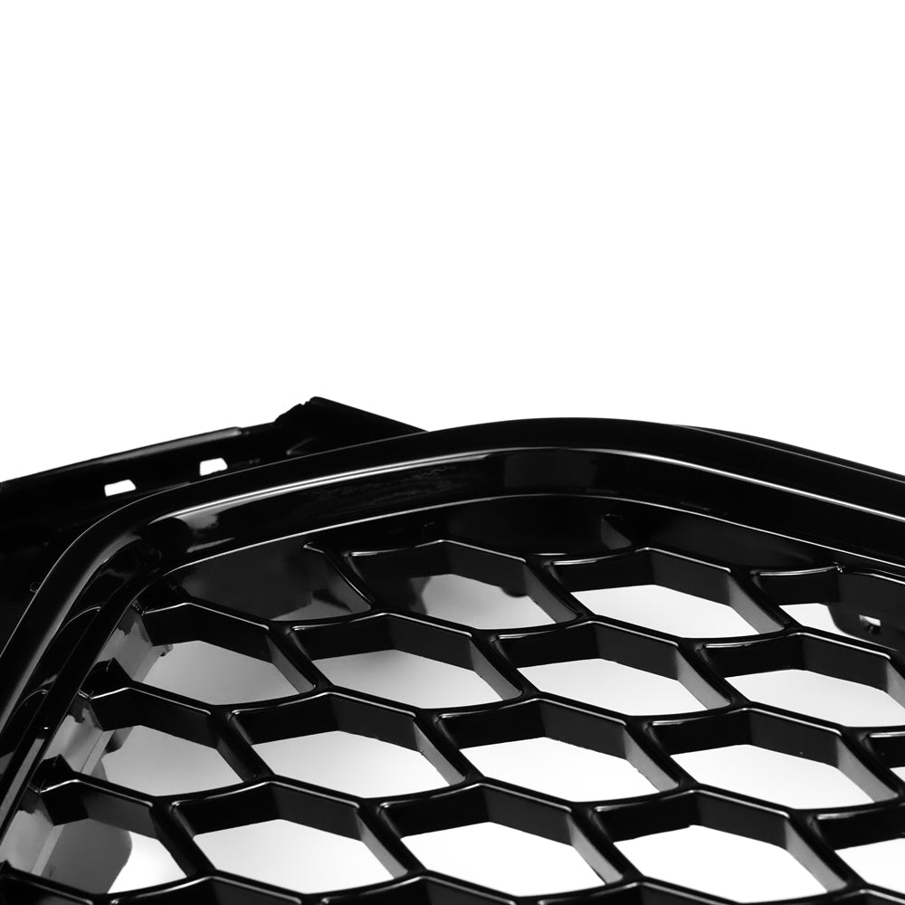 2012-2016 Audi A4 / A4 Sline / S4 Grill RS4 Style Mesh Front Bumper Gloss Black Grill Replacement