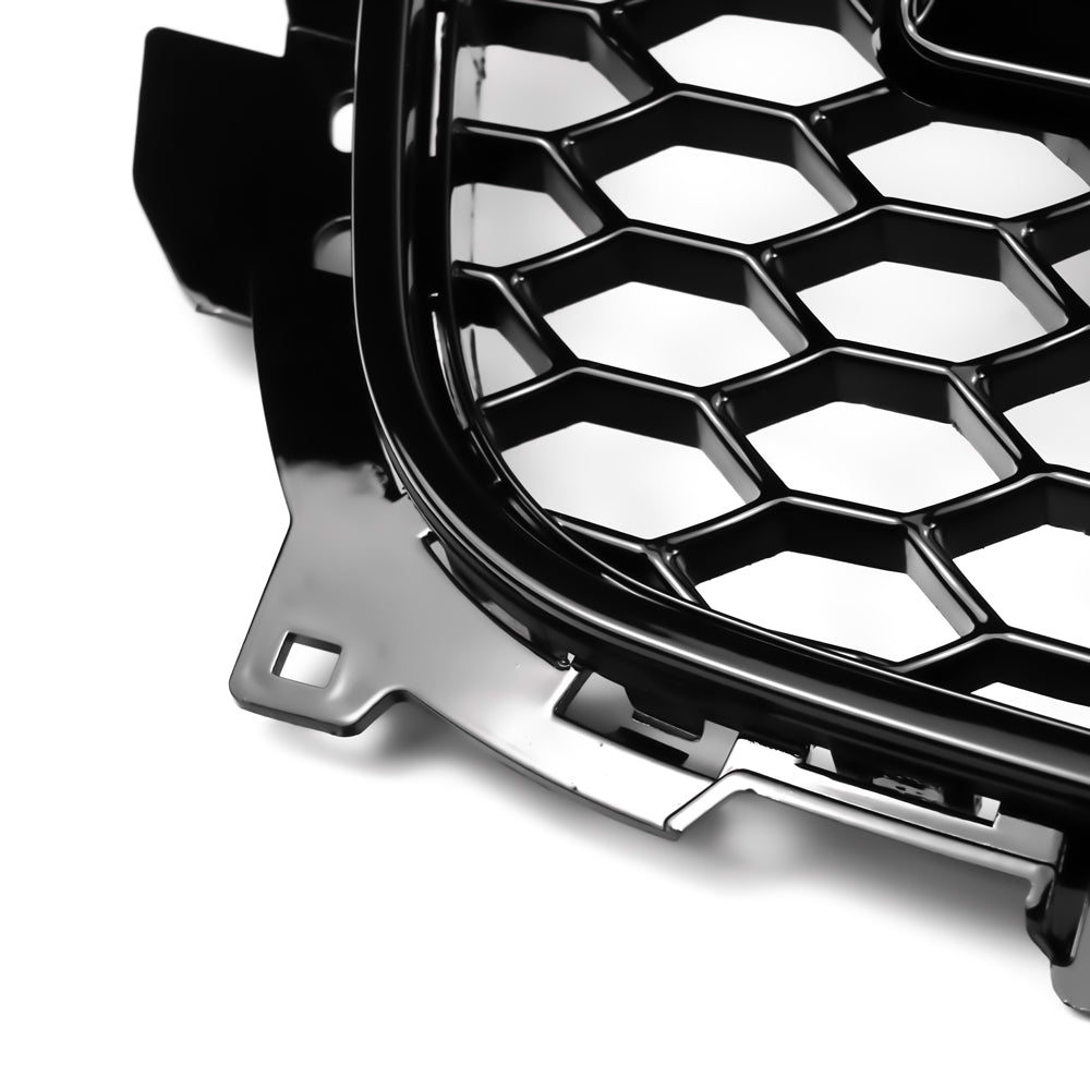2012-2016 Audi A4 / A4 Sline / S4 Grill RS4 Style Mesh Front Bumper Gloss Black Grill Replacement